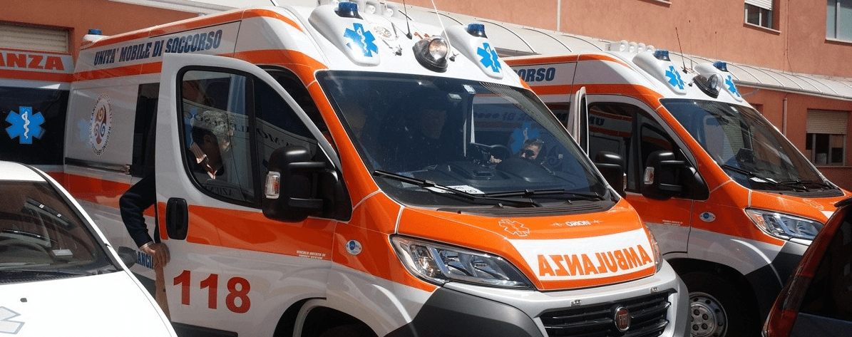 Quattro interventi del 118 tra infortunio e aggressione